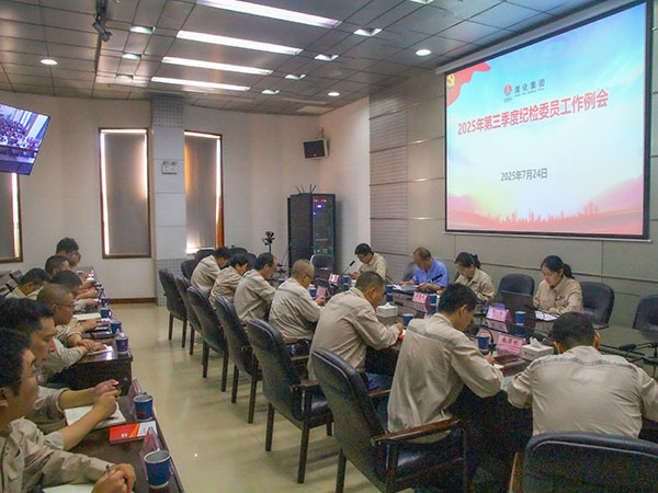 2025年7月24日集團公司紀(jì)委召開三季度紀(jì)檢委員工作例會.JPG